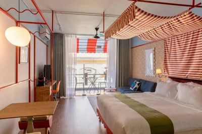 Deluxe King Studio — Funky Studios in Central Saigon by CIRCADIAN